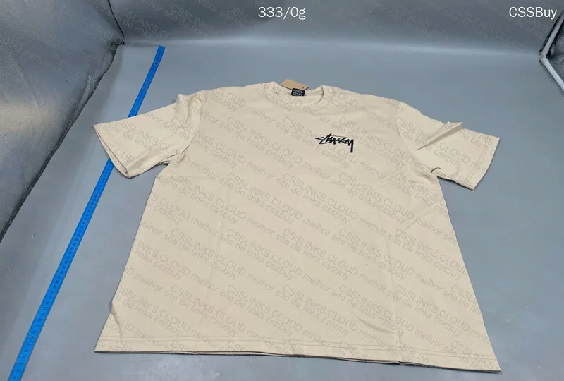 Stussy Khaki Purple Dice T-Shirt 2