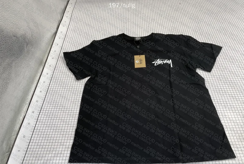 Stussy Black T-Shirt 2