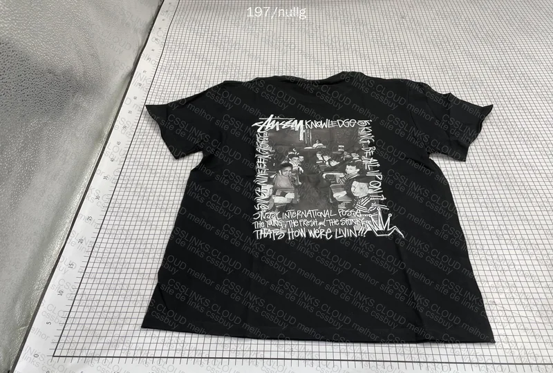 Stussy Black T-Shirt 5