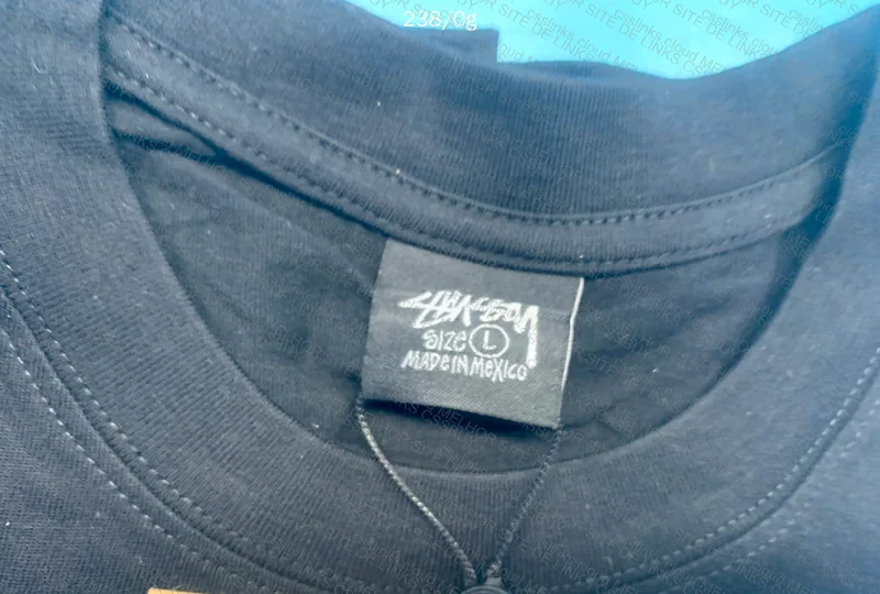 Stussy Black T-Shirt 2
