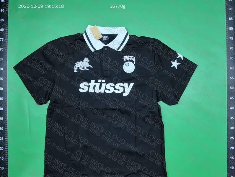 Stussy Black T-Shirt 2