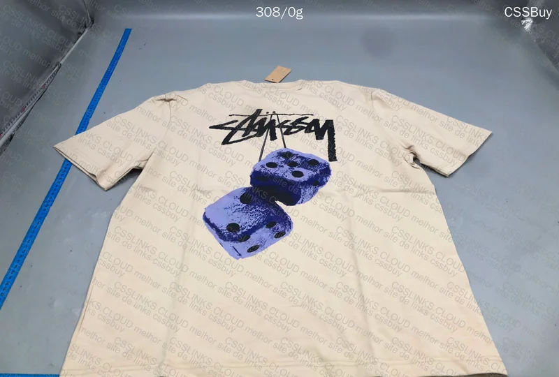 Stussy Purple Dice T-Shirt