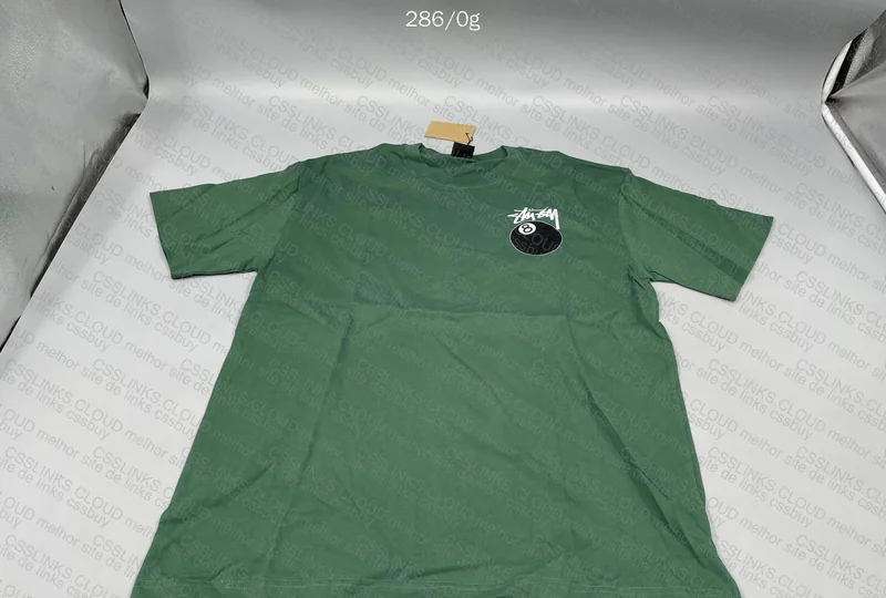 Stussy Green T-Shirt 2