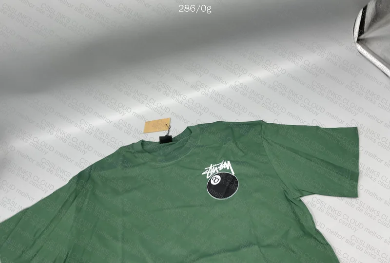 Stussy Green T-Shirt 3