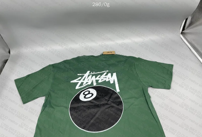Stussy Green T-Shirt 5