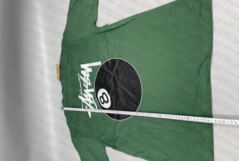Stussy Green T-Shirt 6