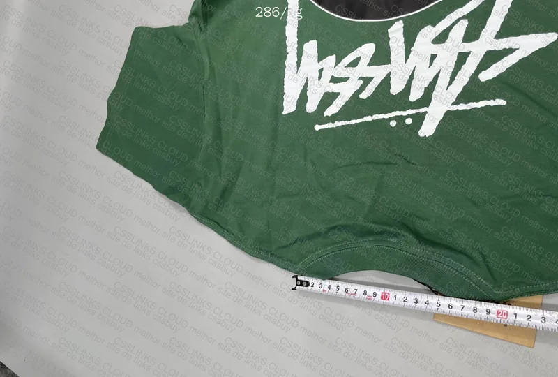 Stussy Green T-Shirt 8