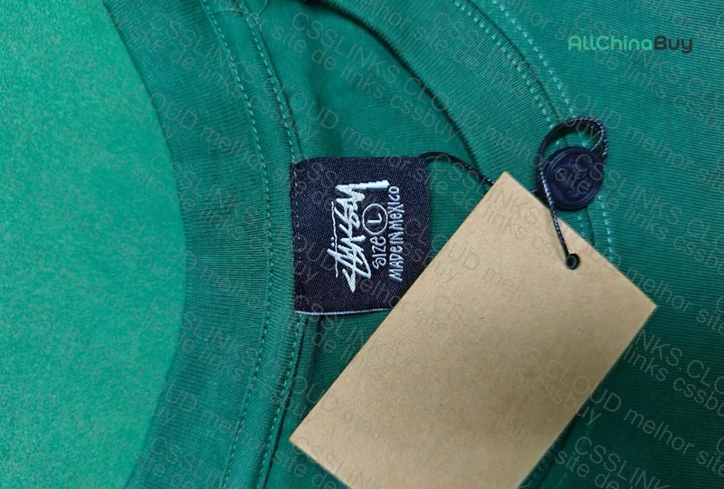 Stussy Green T-Shirt 3