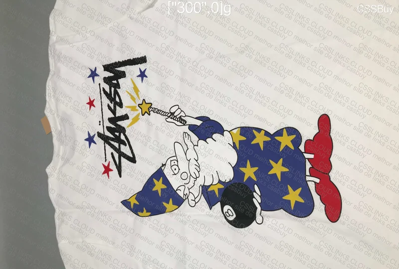 Stussy White Christmas T-Shirt (L) 4