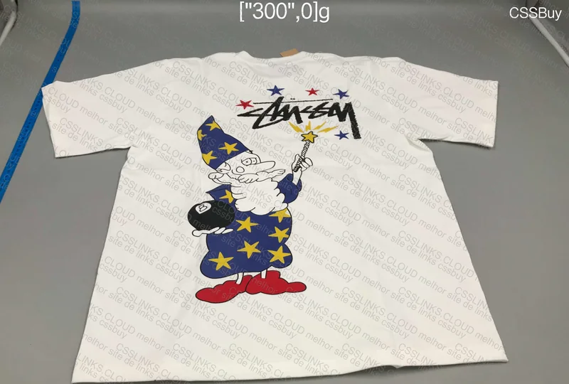 Stussy White Christmas T-Shirt (L) 5