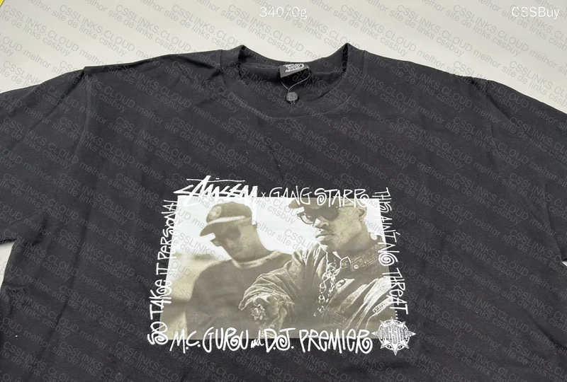 Stussy x Gang Starr T-Shirt 2