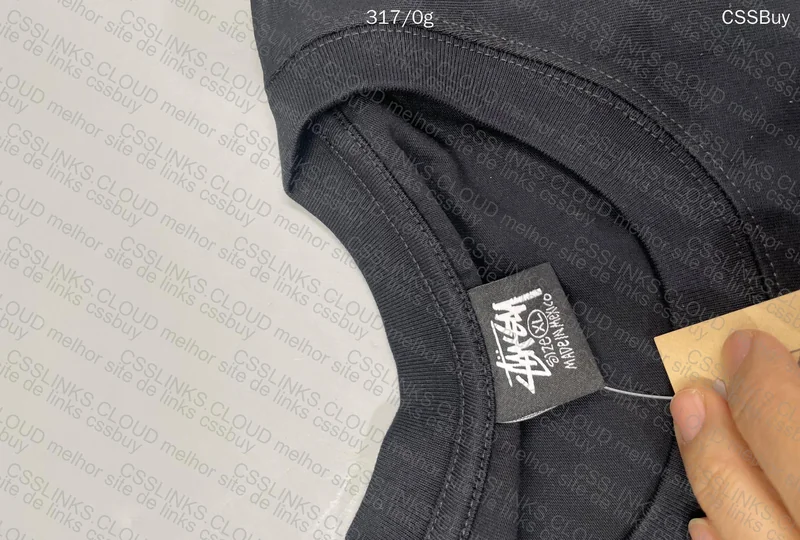Stussy x Nike International Beach Crew Black T-Shirt
