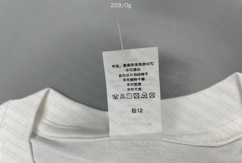 Stussy x Nike T-Shirt with Measurements 2