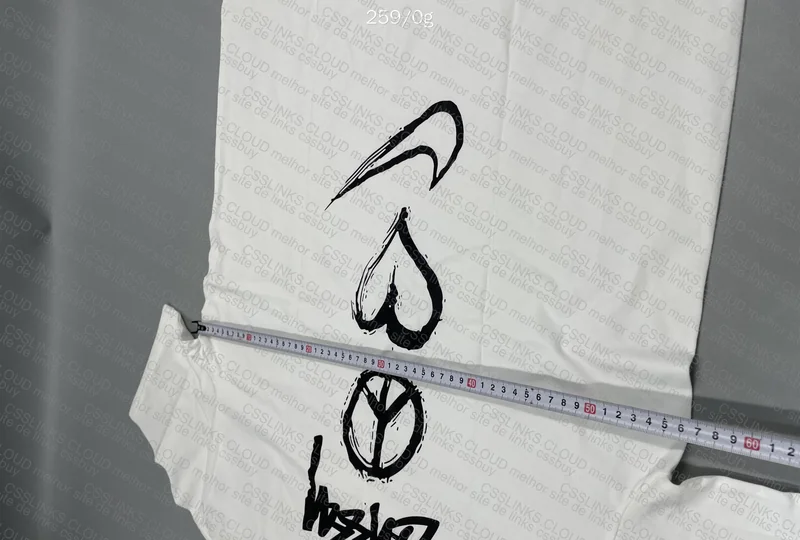 Stussy x Nike T-Shirt with Measurements 6