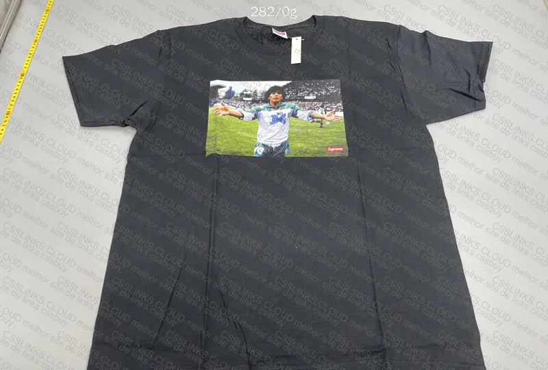 Supreme 24ss Maradona (help) T-shirt