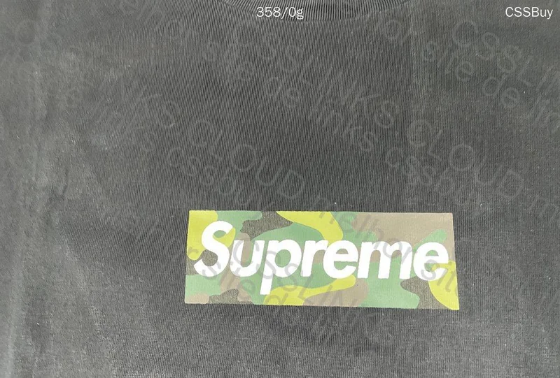 Supreme Box Logo Camo T-shirt 5