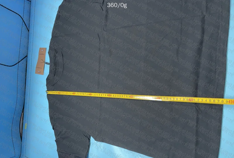Supreme Burberry T-shirt with Measurements 4