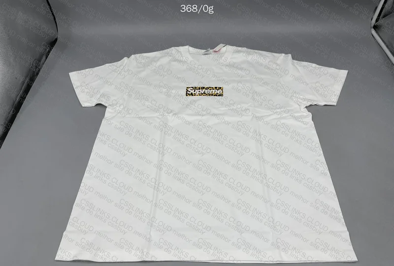 Supreme T-Shirt with Measurements 3