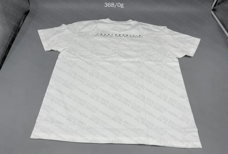 Supreme T-Shirt with Measurements 4