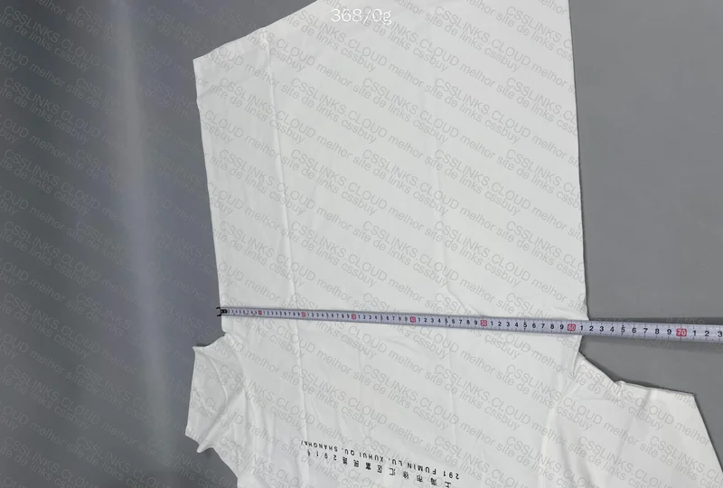 Supreme T-Shirt with Measurements 6
