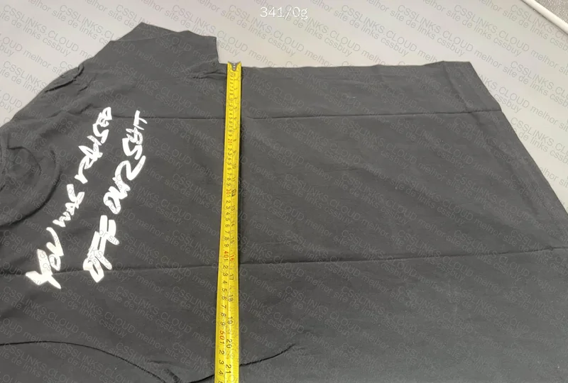 Supreme T-Shirt - With Measurements 5