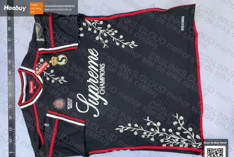 Supreme Floral Soccer Jersey 3