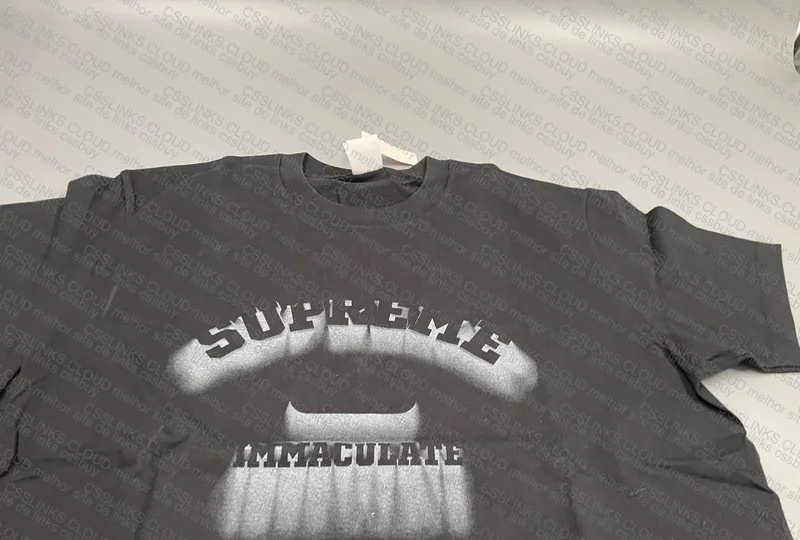 Supreme Immaculate Black T-Shirt 4