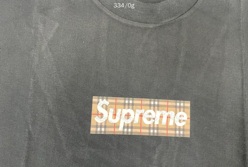Supreme x Tiffany x Burberry T-Shirt 3