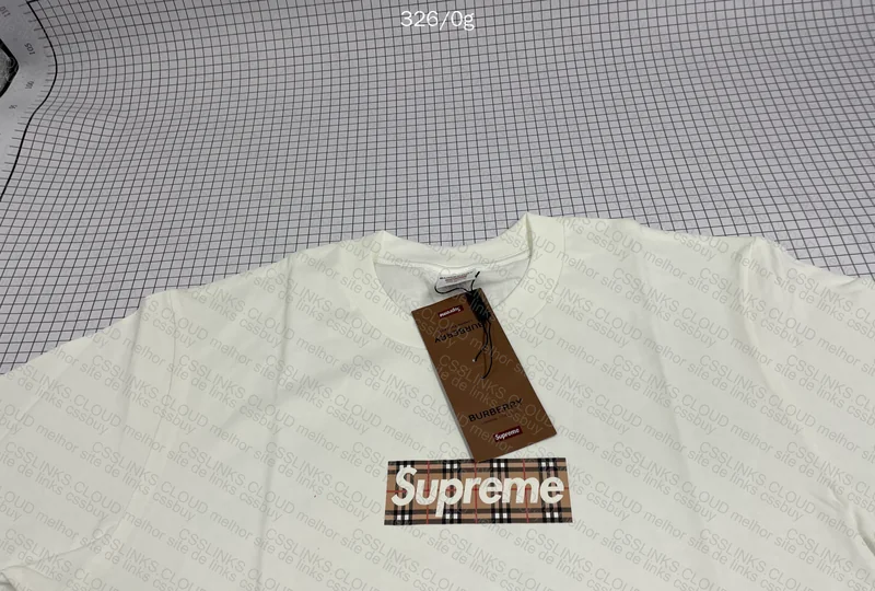 Supreme x Tiffany x Burberry T-Shirt 5