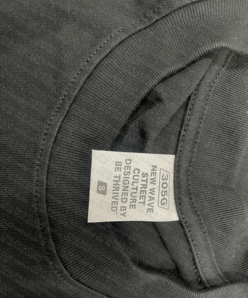 Thick Fabric 305g Black T-shirt 2