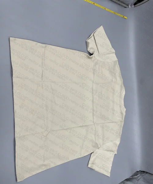 Thick Fabric 305g Gray Apricot T-shirt 4
