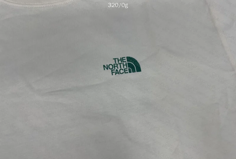 The North Face T-Shirt with Measurements