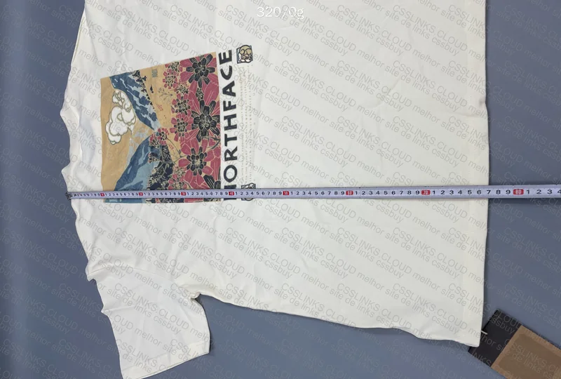 The North Face T-Shirt with Measurements 2