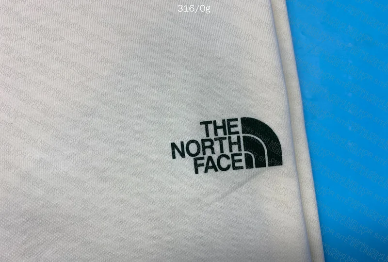 Beige TNF T-Shirt (With Measurements) 6