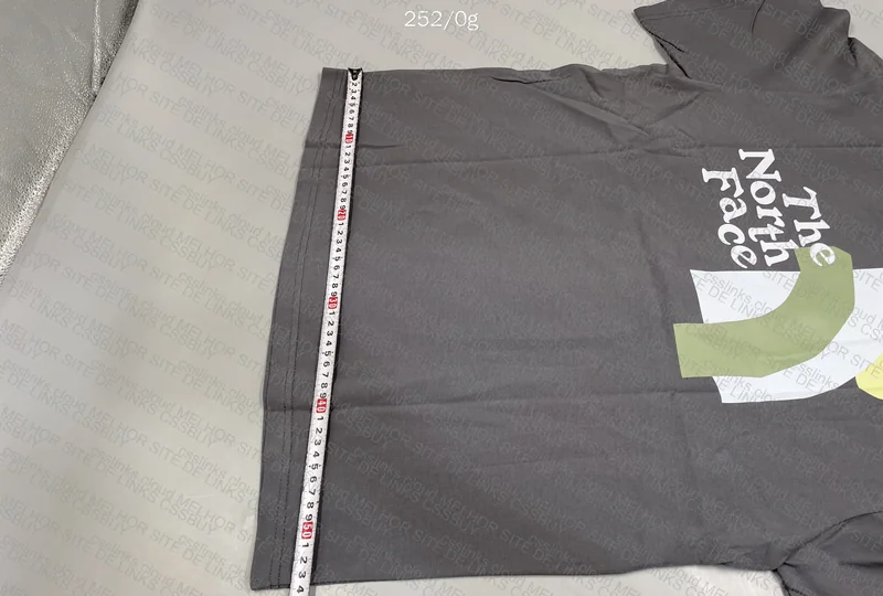 TNF T-Shirt with Measurements 7