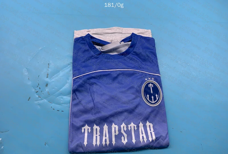 Trapstar Football T-shirt - Blue 2