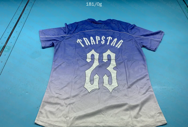 Trapstar Football T-shirt - Blue 4