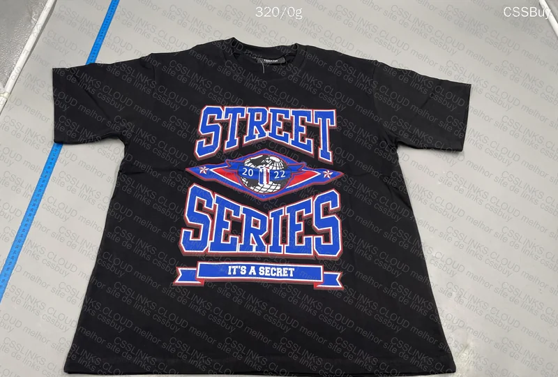 Trapstar T-shirt | Black w/ Blue