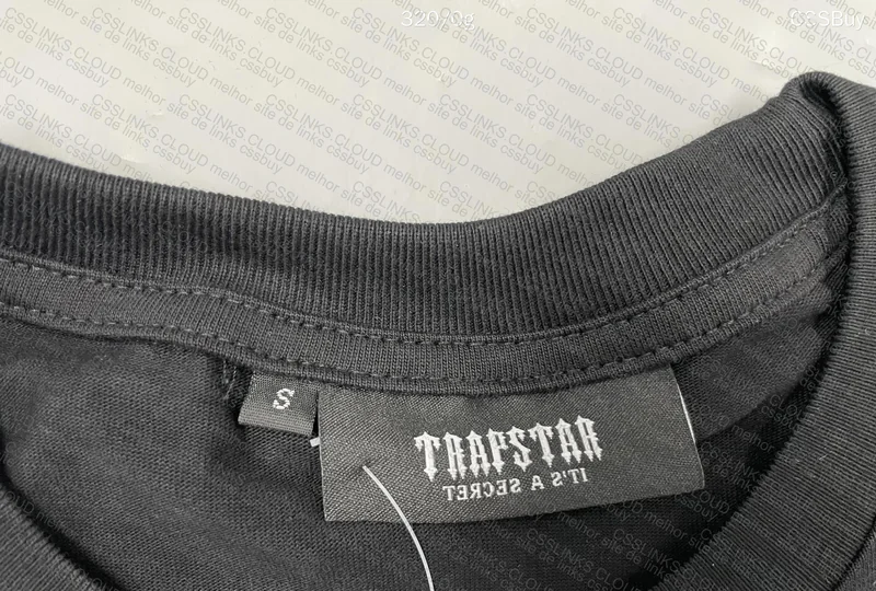 Trapstar T-shirt | Black w/ Blue 3