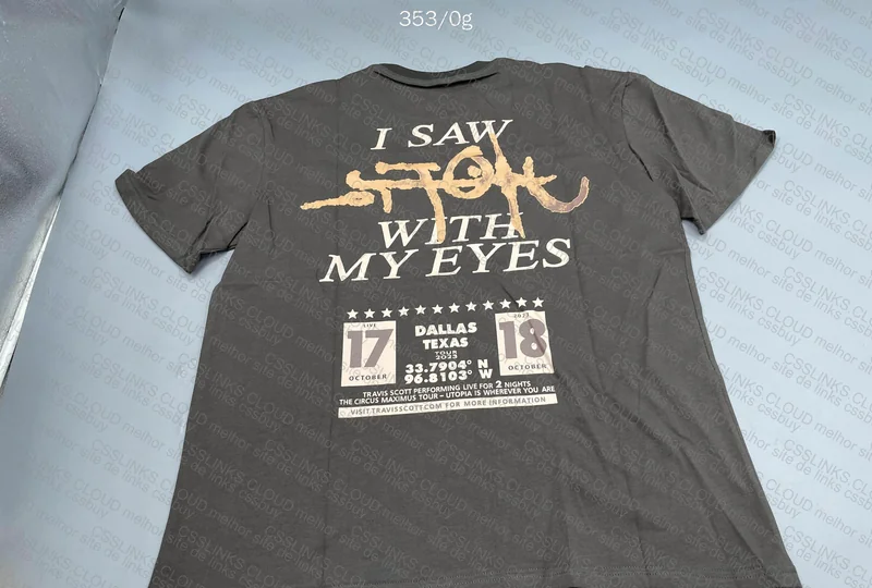Travis T-shirt Damaged? 4