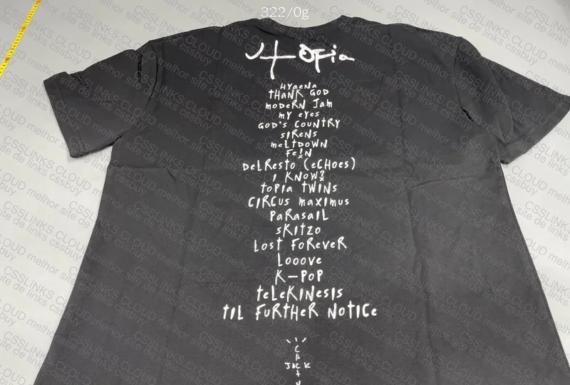 T-Shirt Travis Scott (Utopia Album) 5