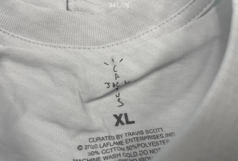 Travis Scott White XL T-Shirt 4
