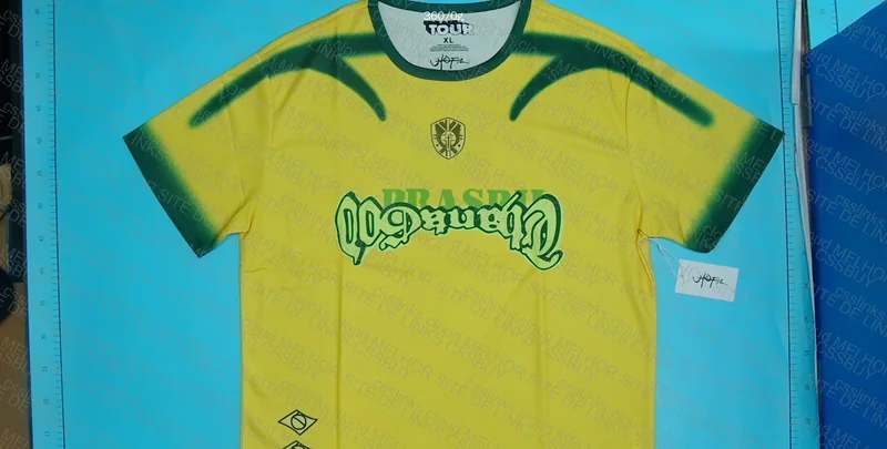 Travis Scott Brazil Soccer Jersey T-Shirt 2