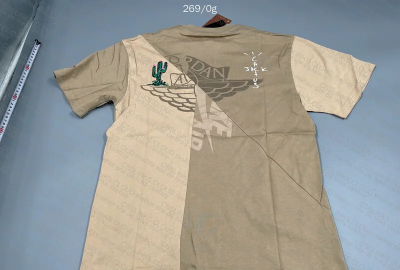 Travis Scott Cactus Jack Khaki/Desert T-Shirt