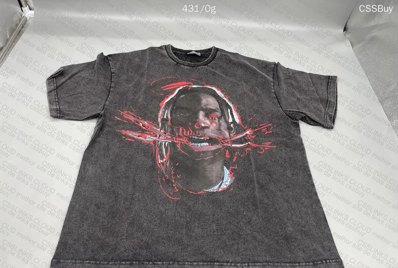 Travis Scott Top Wash T-Shirt 2