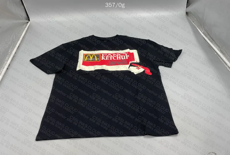 Travis Scott x McDonald's Cactus Jack Fancy Ketchup T-Shirt