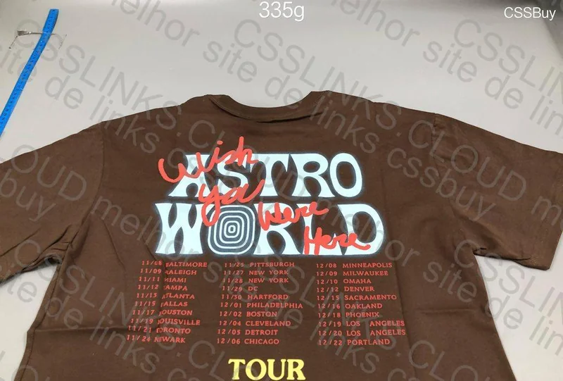 TS Astro World Wish You Were Here Sicko Mode T-Shirt
