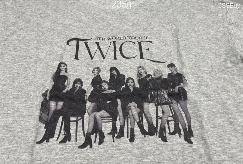 TWICE 4th World Tour Merch T-Shirt 3