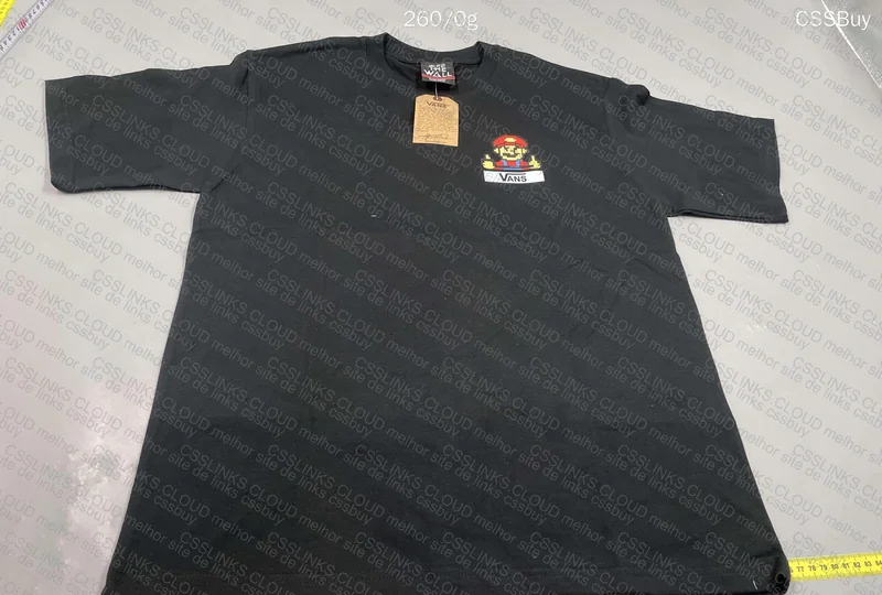 Vans Mario T-Shirt (with measurements) 4