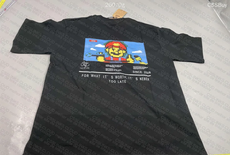 Vans Mario T-Shirt (with measurements) 8